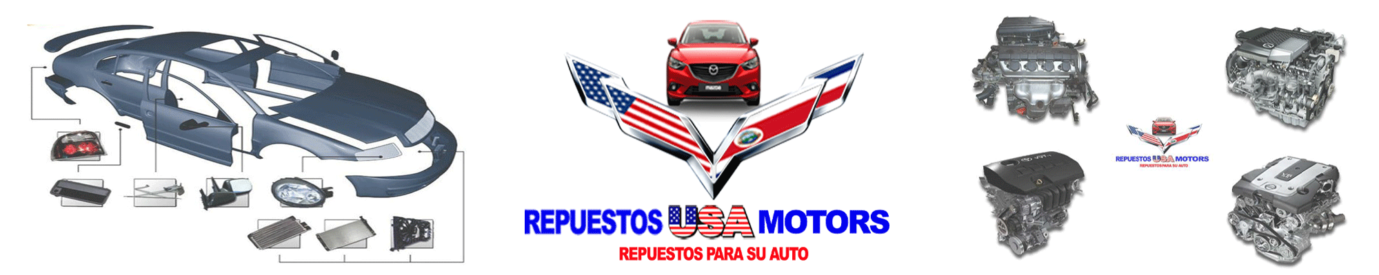 Banner Dinamico Repuestos USA Motors